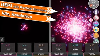 ISEPS Idle Particle Simulator - Noob vs Pro 🦝 | Endless particle simulator in idle game [05/2022] screenshot 1