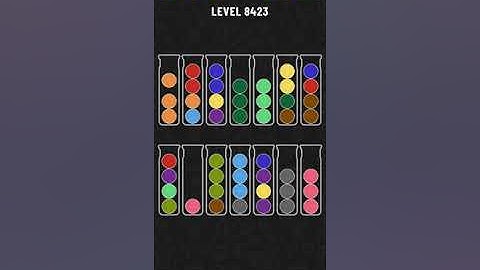 Ball Sort Puzzle Level 8423