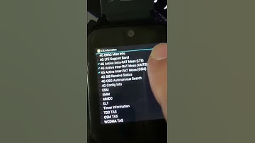 Android 6.0 show Band from engineer mode