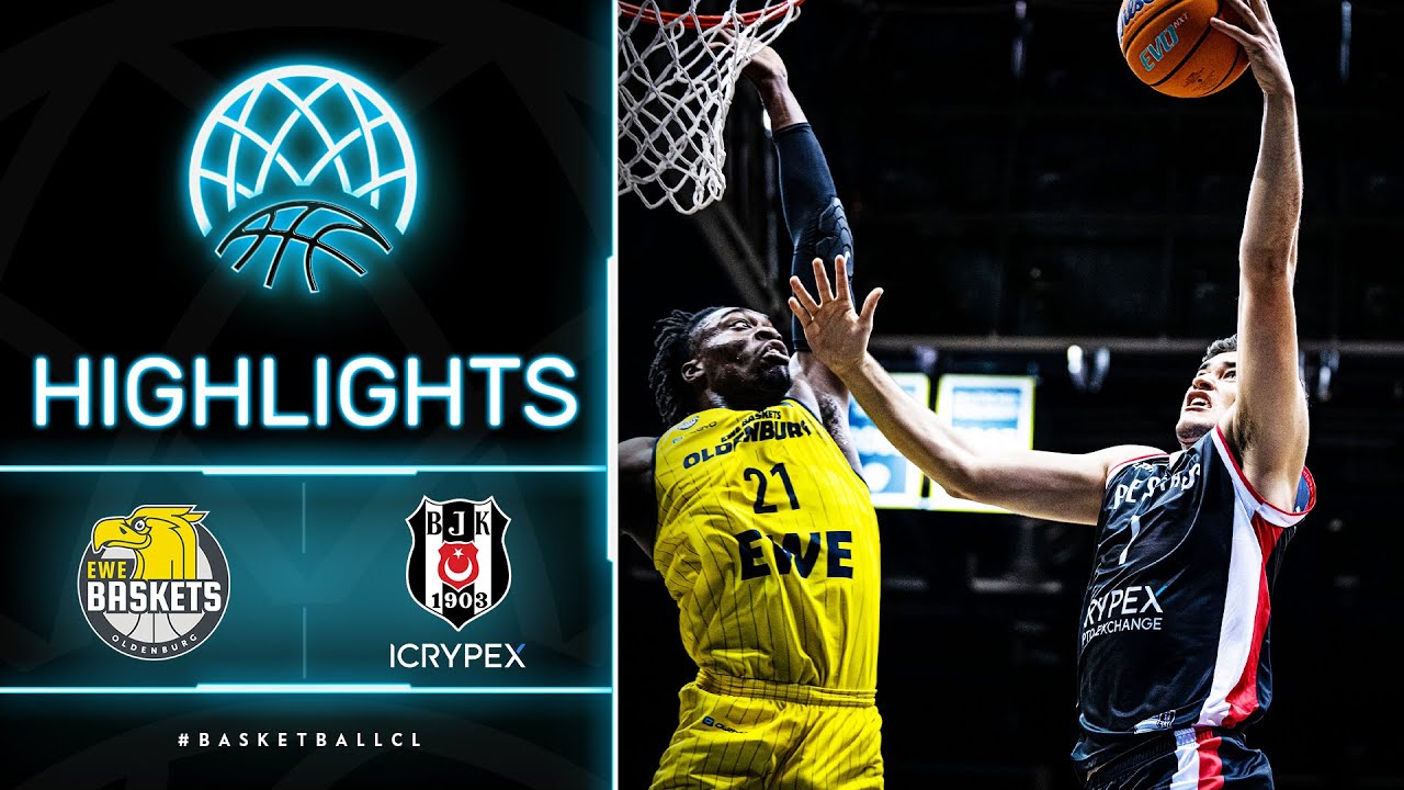 EWE Baskets Oldenburg v Besiktas Icrypex - Highlights | Basketball Champions League 2021-22