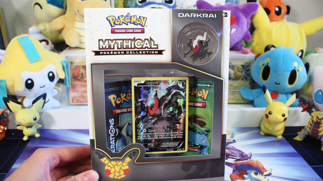 Opening a Darkrai Mythical Collection Box! | Pokemon Cards