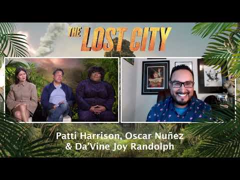 Da’Vine Joy Randolph, Oscar Nuñez, & Patti Harrison Interview for Paramount Pictures' The Lost City