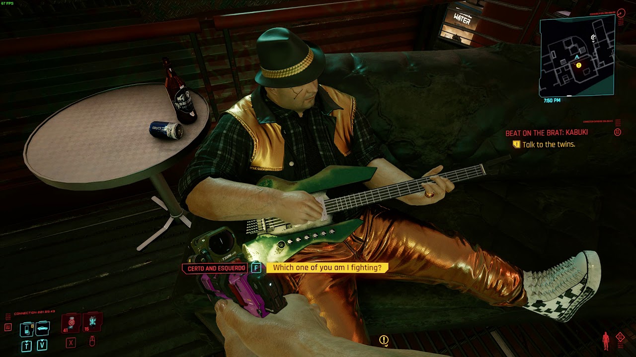 Cyberpunk 2077 -  Kabuki Guitar Guy