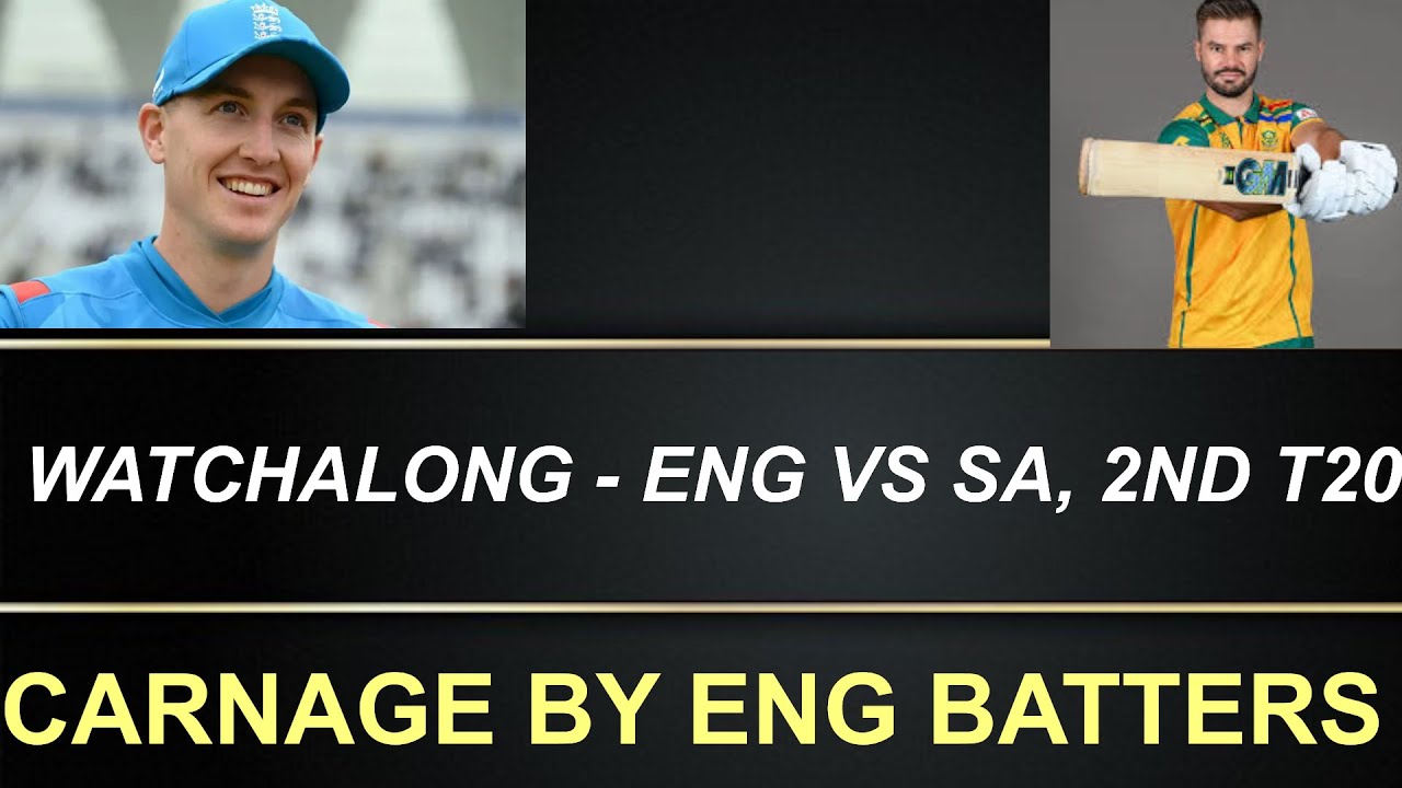 LIVE ENG VS SA | ENG - 304/2 | SALT SCORED 141* | ENG BATTERS THRASHED SA BOWLERS |