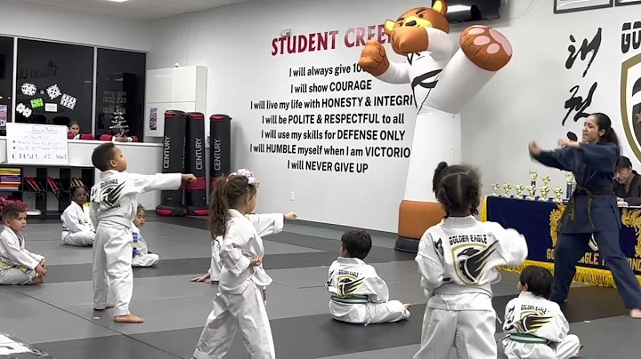Rodney Gets a Yellow Stripe in Taekwondo