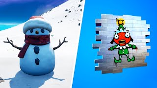 How to Get FREE Merry Fishmas Spray in Fortnite Season 5 (Operation Snowdown Challenges)