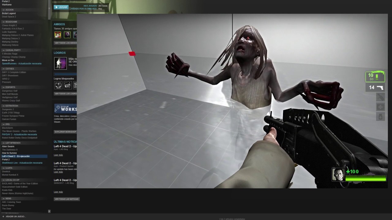 Left 4 Dead 2 Tips 1 Activar la consola y cargar un mapa YouTube