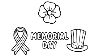 9.11 Memorial Day | How To Draw Memorial Day |  September Patriot Day  