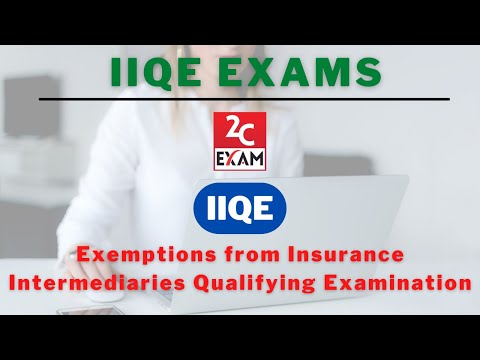 Exemptions from Insurance Intermediaries Qualifying Examination IIQE [Not Past Paper].VID136