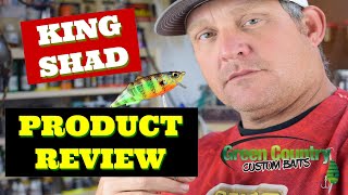 KING SHAD PRODUCT REVIEW ( Strike King discontinued lure )