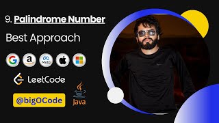Palindrome Number Leetcode 9 | Leetcode 9 | Full Solution With Example | Java | (Hindi/English)
