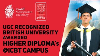 UGC Recognized British University Awarded Higher Diploma Programmes @ICBT Campus