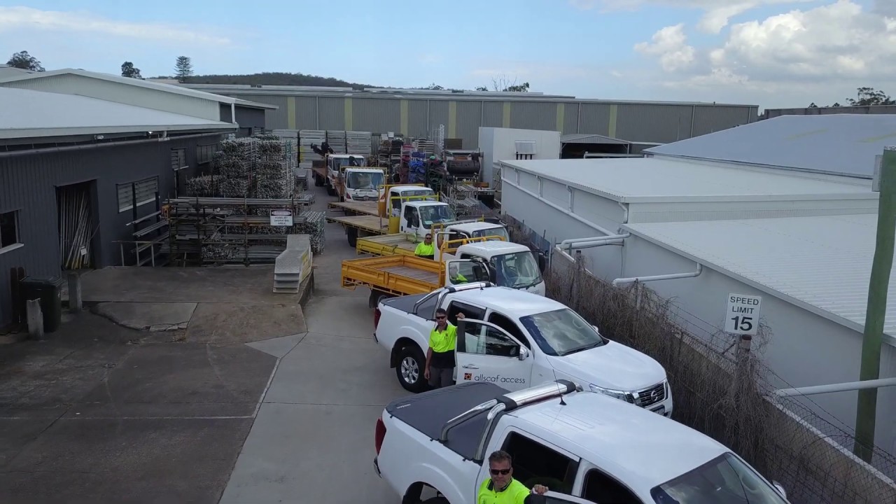 The Allscaf Access Yard | Brisbane Scaffold Company