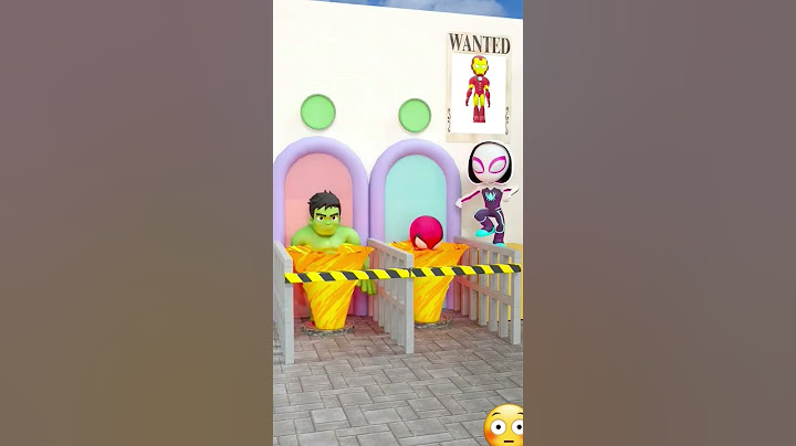 New Spider-Gwen scan prison challenge to find red spidey in Barry prison challenge #marvelanimation