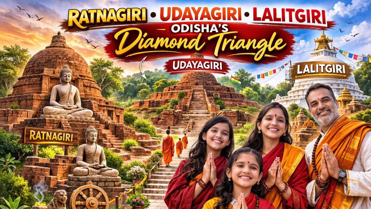 Diamond Triangle of Buddhism—Ratnagiri, Udayagiri, and Lalitgiri
