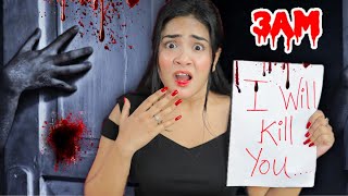 I did *GHOST PAPER* Challenge at 3 AM | *Gone Horribly Wrong* | Nilanjana Dhar