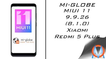Xiaomi Redmi 5 plus Mi-Globe MIUI 11 Beta (9.9.26) (8.1.0)