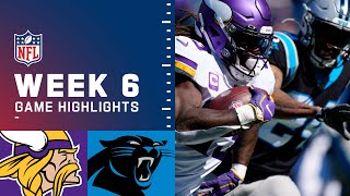 Vikings vs. Panthers Week 6 Highlights | NFL 2021