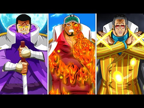 All 7 Admirals In One Piece Explained!