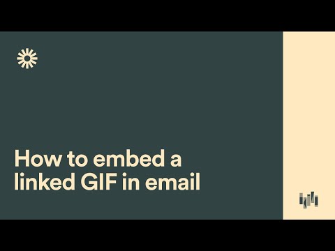How to embed a linked GIF in your email