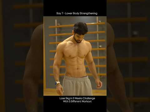 Day 7 - Lose 5kg in 5 Weeks 5 Workouts | Shurufit India | #youtubeshorts #shorts