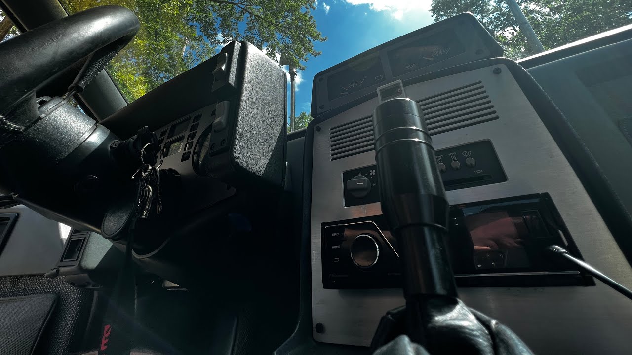Installing a new shift knob on the Fiero!!
