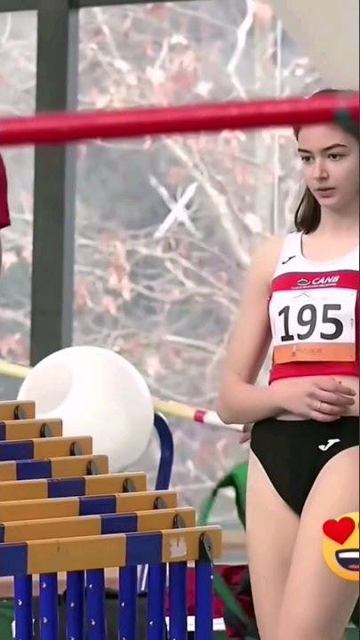 high jump athlete cute spanish girl #highjump #spanish #cute
