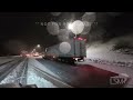 2-19-2024 Donner Pass, CA-Heavy Snow, atmospheric river, travel problems I80