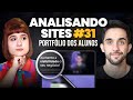 Analisando Sites Portfólio de Webdesigners! | Analisando Sites ao Vivo #31