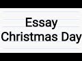 Christmas day essay in english  christmas day essay  nabi idea