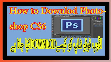 How to Download Adobe Photoshop CS6 and How to install Urdu Hindi