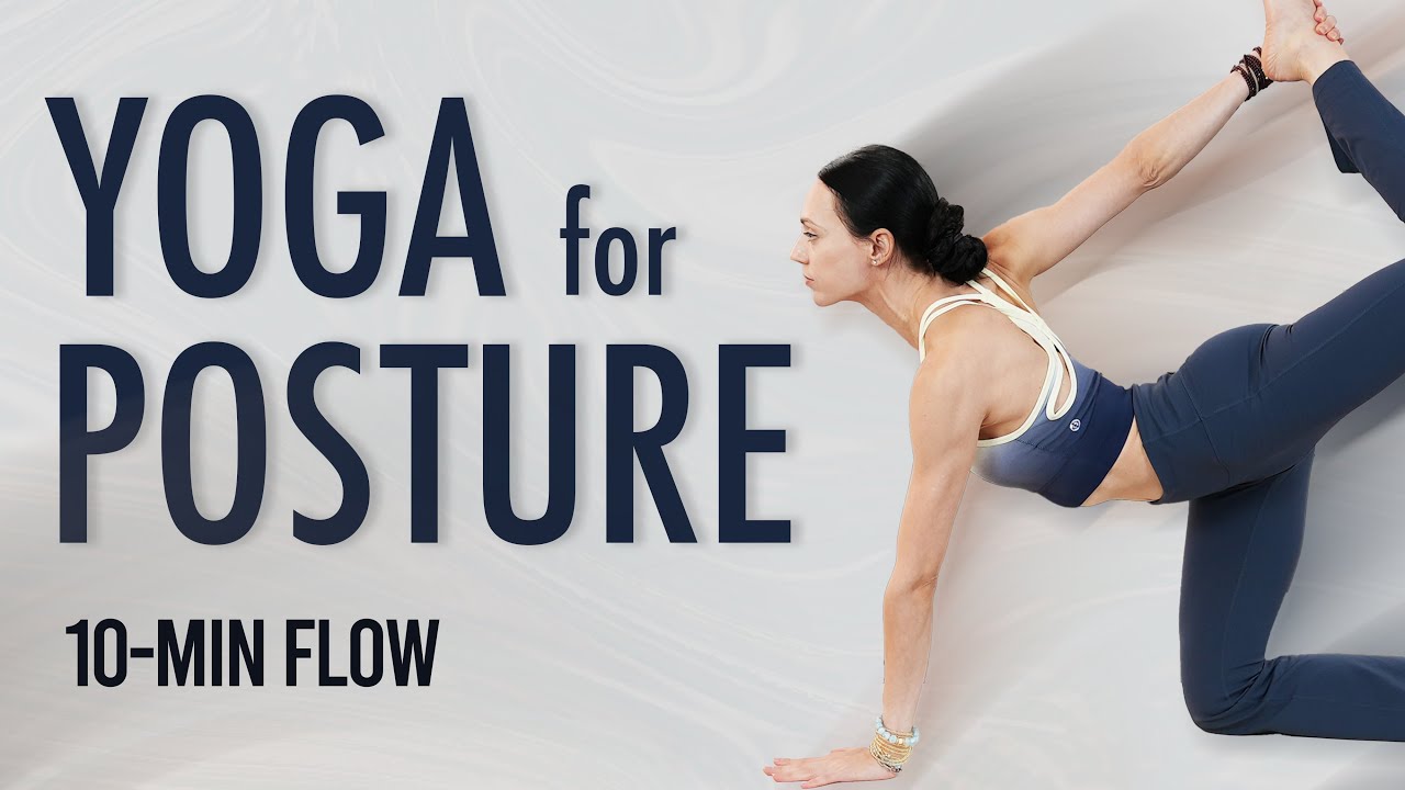 Posture Correction Slow Yoga Flow | Fix Rounded Shoulders & Open Your Chest | Align & Lengthen