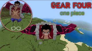 GEAR FOUR GUMA GUMA NO MI 🔥 || one piece asa | MCPE 26.0