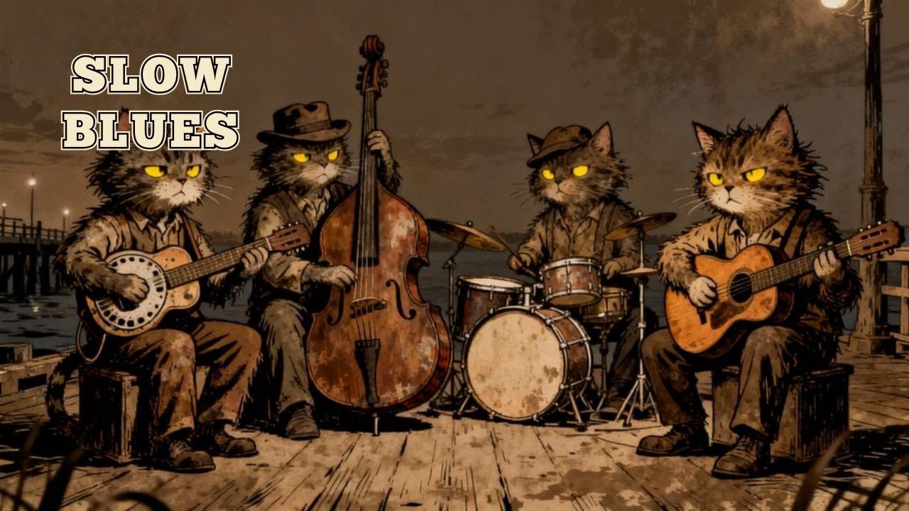 DEEP Mississippi DELTA Blues | Slow Blues Instrumental Loop (Smooth & Calm)