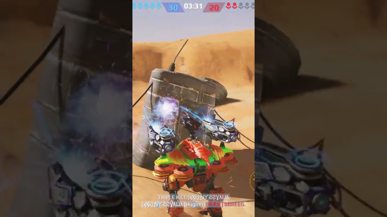 MAULER WITH JUST ONE BURST MUROMETZ TITAN - WAR ROBOTS