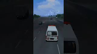 SIRINE AMBULANCE 🚔. #bussimulatorindonesia #ambulance #bus #gaming #busbasuri #bussid