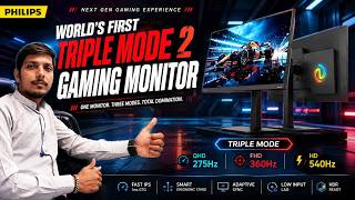 Philips 27M4N3500PT And 27M4N5500PT Triple-Mode Fast IPS Monitor Launched - Explained All Details