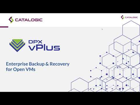 Catalogic DPX vPlus