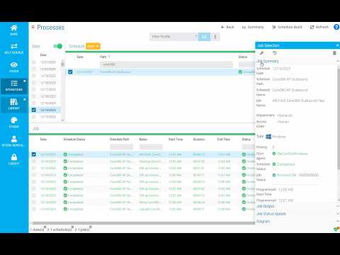 OpCon Snackable Demo — Batch Processes