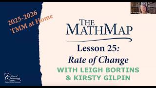 The Math Map | Lesson 25: Rate of Change