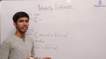Probability Distribution Class - 12 | Maths 2 | Digital Era