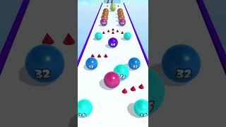 Color ball rolling #math #shorts