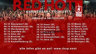Red Hot Chilli Pipers -Tourtrailer Switzerland Anniversary Tour 2017