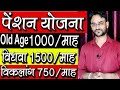 पेंशन योजना का लाभ कैसे ले | राज्‍य पेंशन योजना | (Social Security Pension)