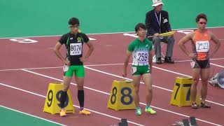 男子高校・一般100m_決勝A組_第5回北海道ハイテクＡＣ杯陸上競技大会20170910