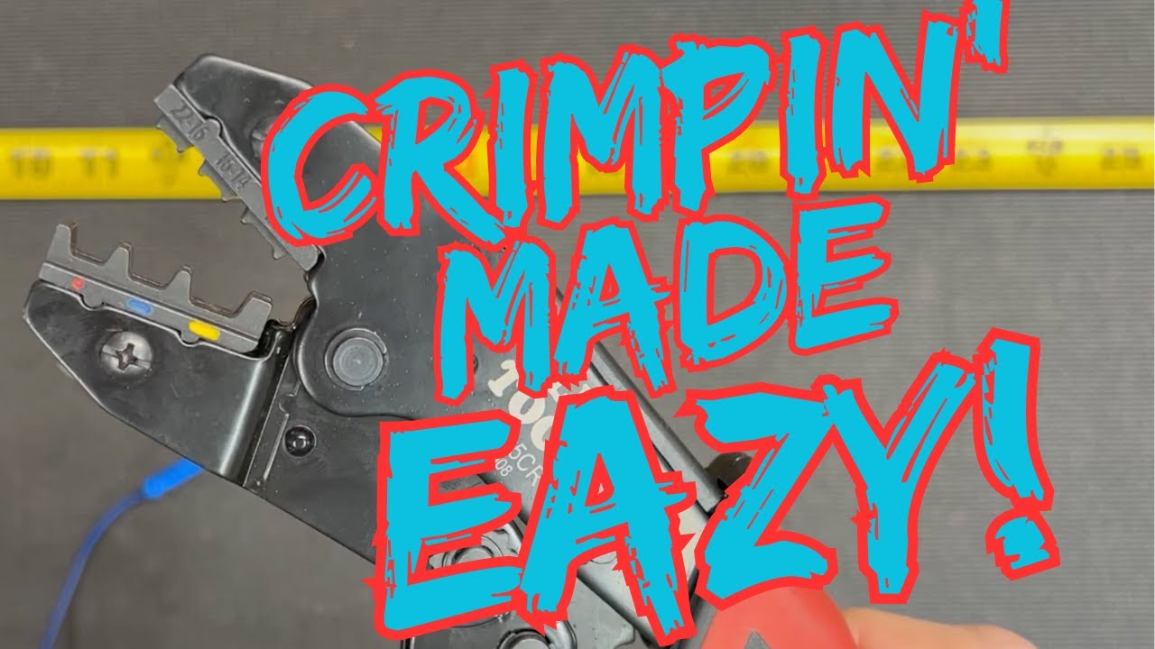 Watch it WORK! Klein Tools 3005CR Wire & Terminal Crimper - YouTube