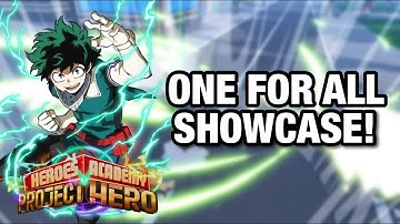 ONE FOR ALL SHOWCASE! PROJECT HERO