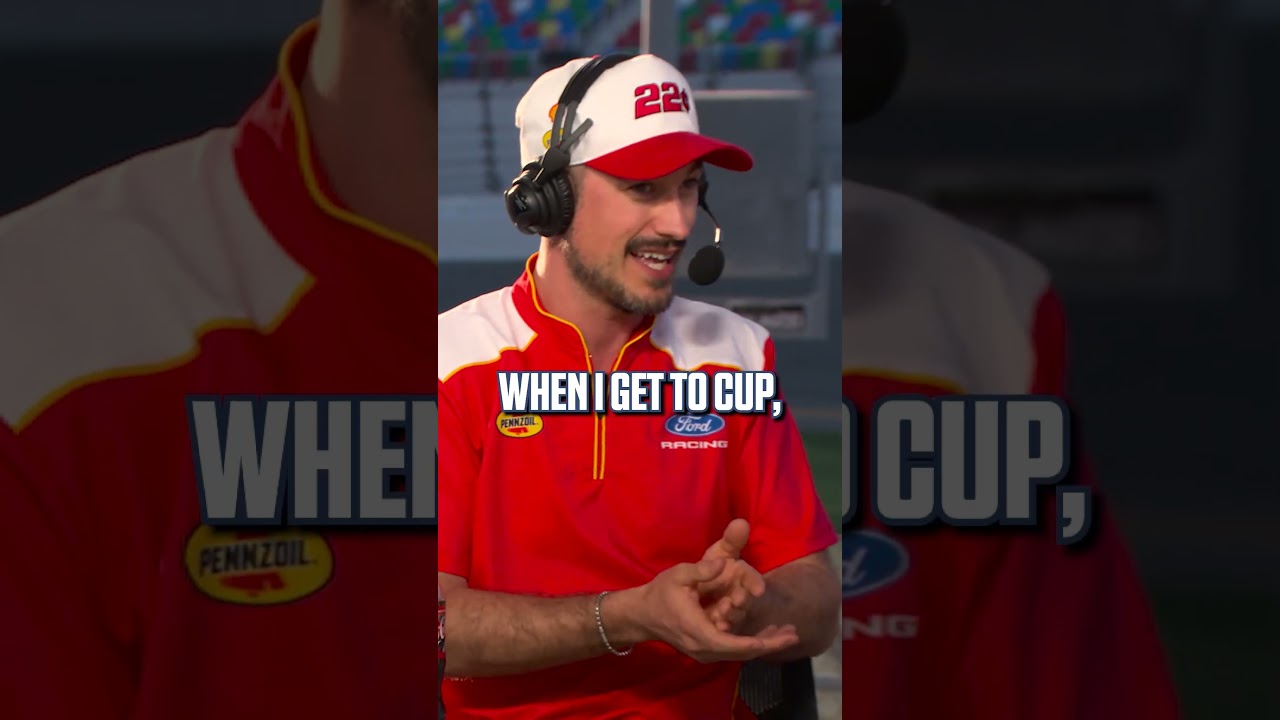 Joey Logano opens up how his hype impacted him as a young driver 
