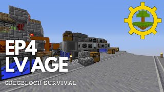 [Minecraft Gregblock] EP4 LV Age (3rd person view)