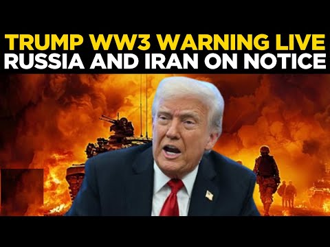 TRUMP WW3 WARNING LIVE | President Trump Addresses Nation on Escalating Global Tensions | Iran